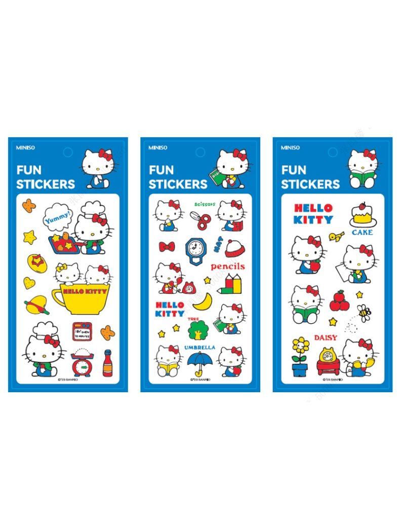 Hello Kitty Fun School Season Series Stickers (Assortment)