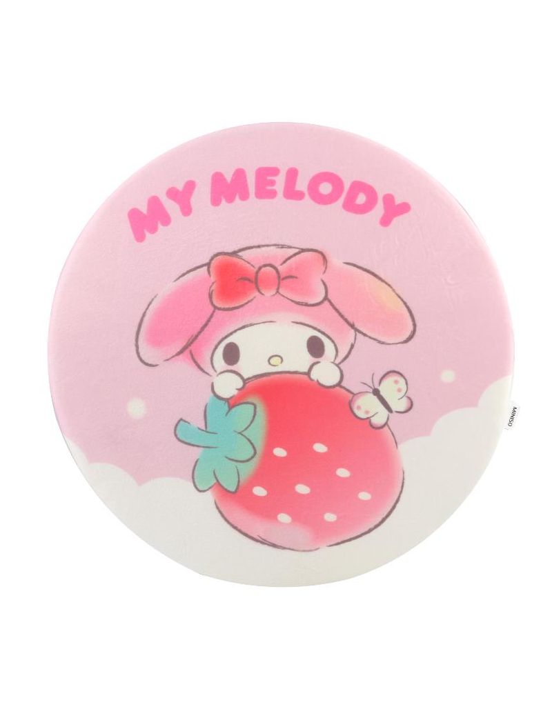 Sanrio Characters My Melody Strawberry Collection 5cm Thickened Round Seat Cushion