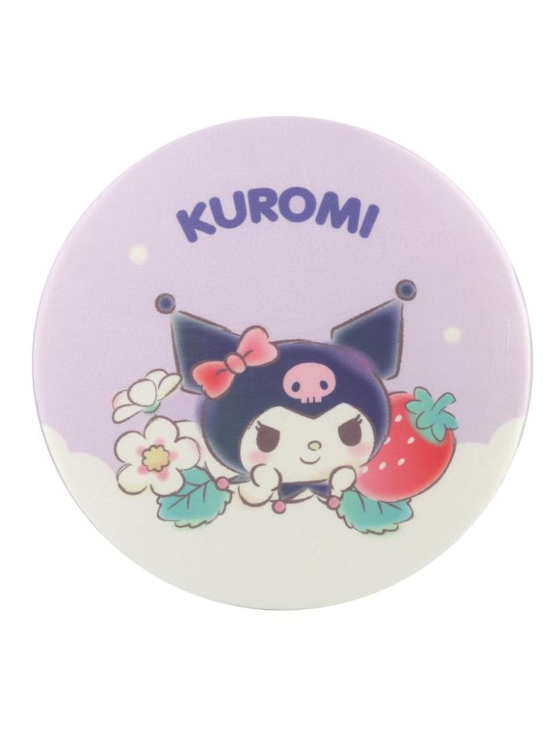 Sanrio characters Strawberry collection Thickened Round Seat Cushion 5cm(Kuromi)