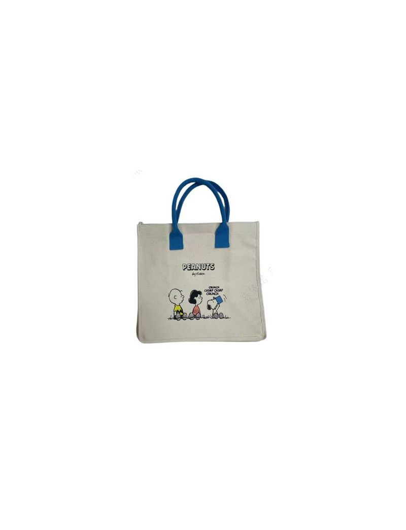 Snoopy Blue Travel Bag