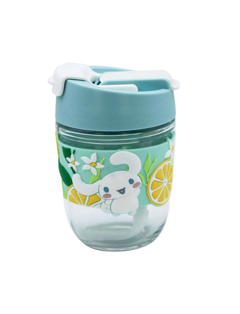 Sanrio Cinnamoroll Glass Bottle 350ml