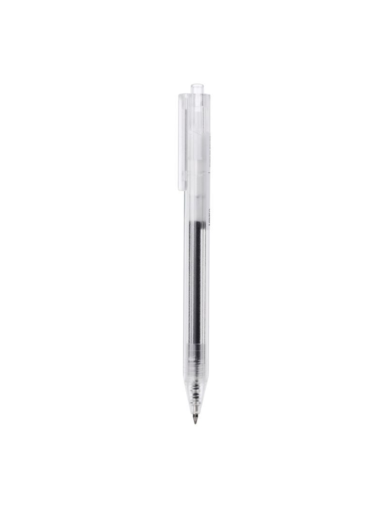 Hexagonal White Barrel Sign Pen 0.5mm Black