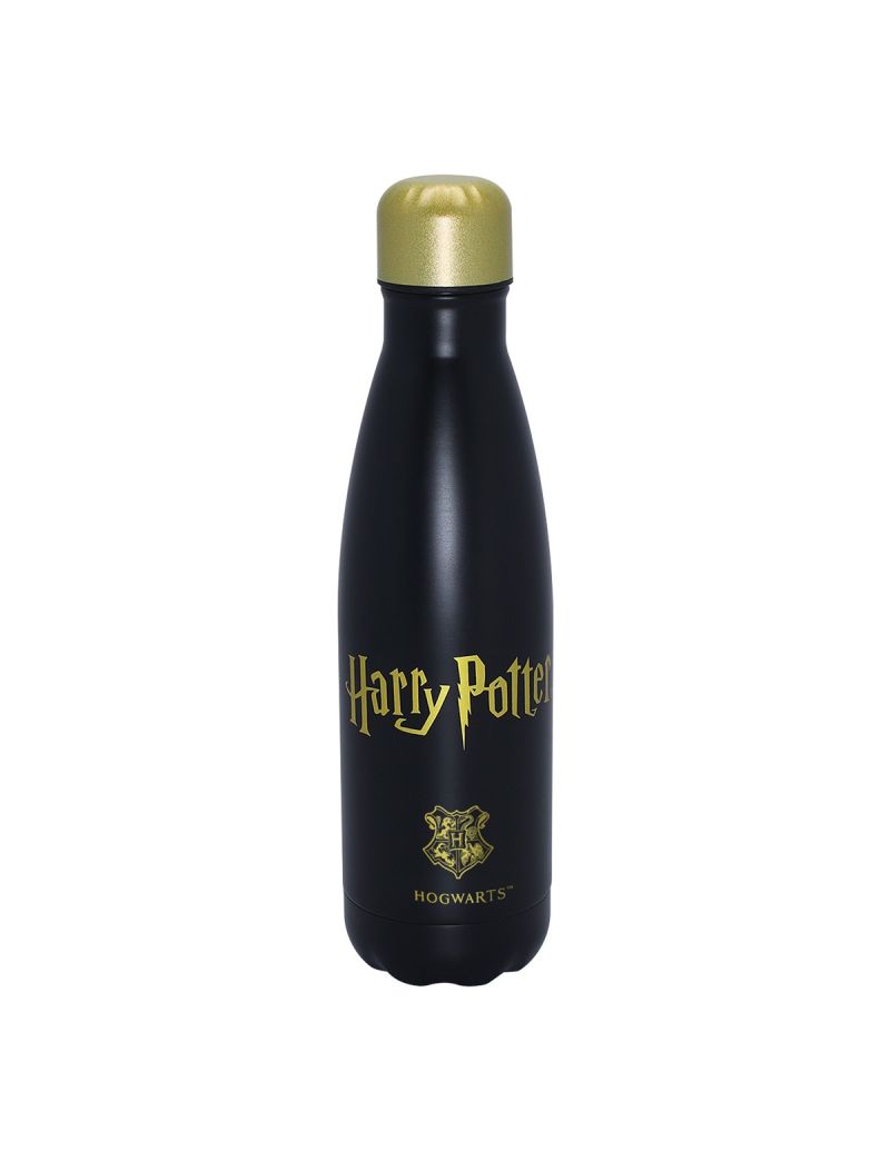 Harry Potter Black & Gold Insulated Bottle 500ml