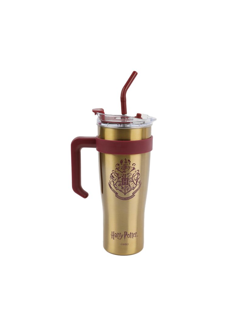 Harry Potter Gold Single Wall Steel Tumbler With Handle 1.6l