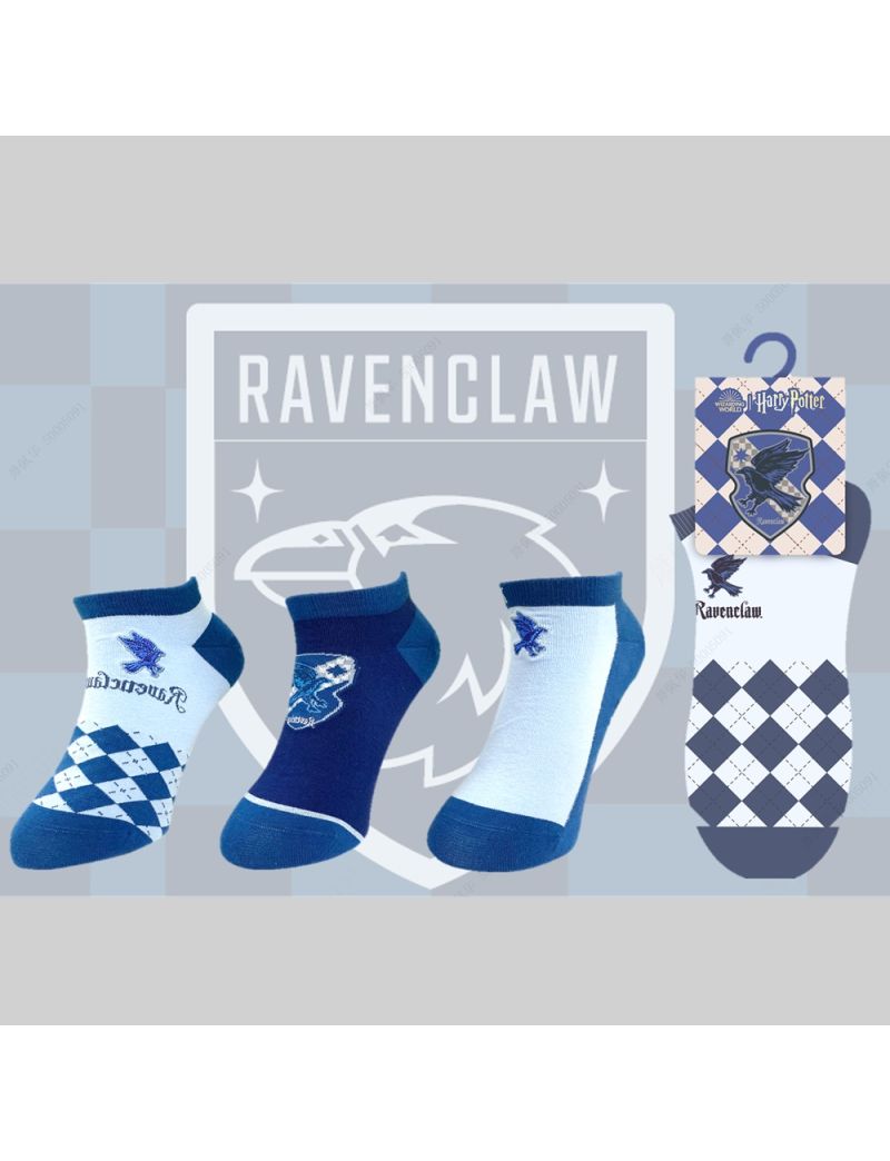 Harry Potter Ravenclaw Ankle Socks 3 Pairs