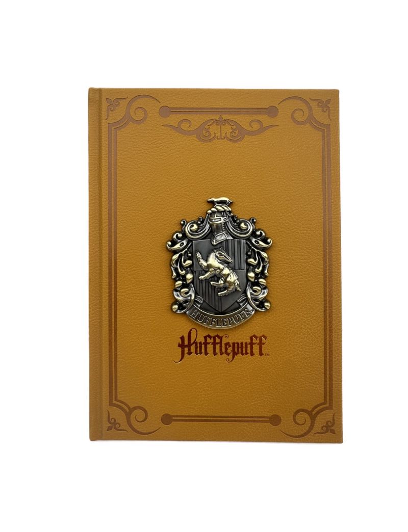 Harry Potter Hufflepuff A5 PU Embossment Hardcover Book (96 Sheets)