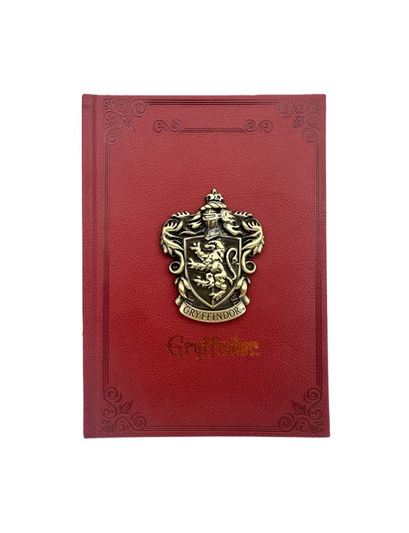 Harry Potter Gryffindor A5 PU Embossment Hardcover Book (96 Sheets)