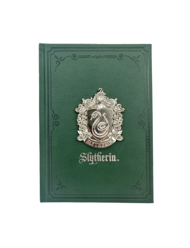 Harry Potter Slytherin A5 PU Embossment Hardcover Book (96 Sheets)