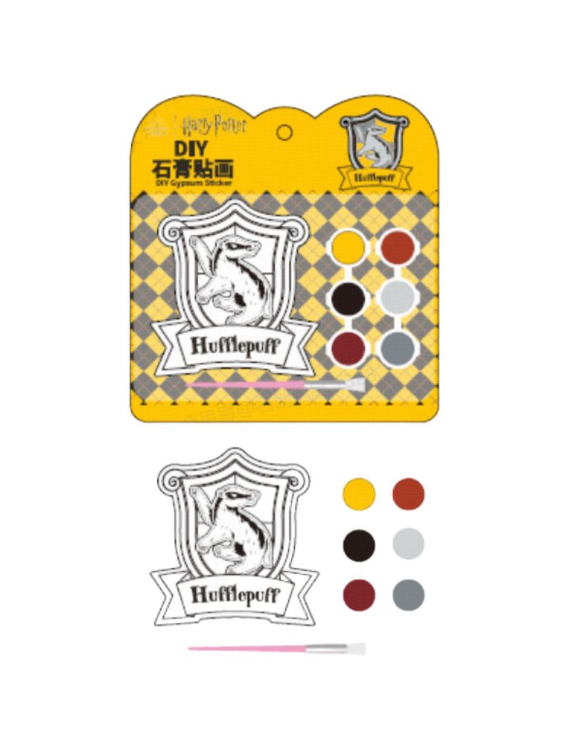 Harry Potter Colouring Plaster Refrigerator Magnet (2 Assorted Colours)