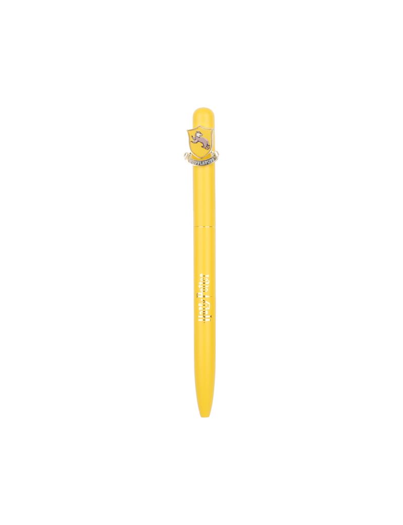 Harry Potter Hufflepuff Black Metal Ballpoint Pen