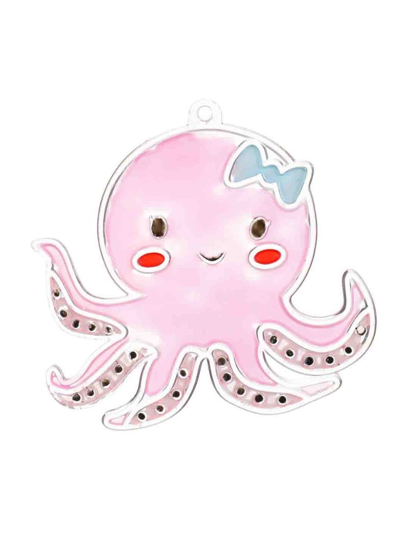 Octopus Colouring Suncatcher 