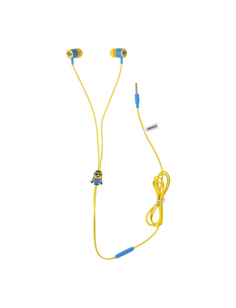 Minions Yellow Earphones