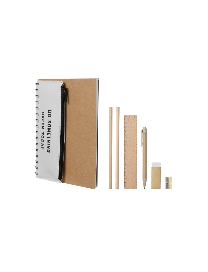 A5 Wirebound Book Stationery Set (B)