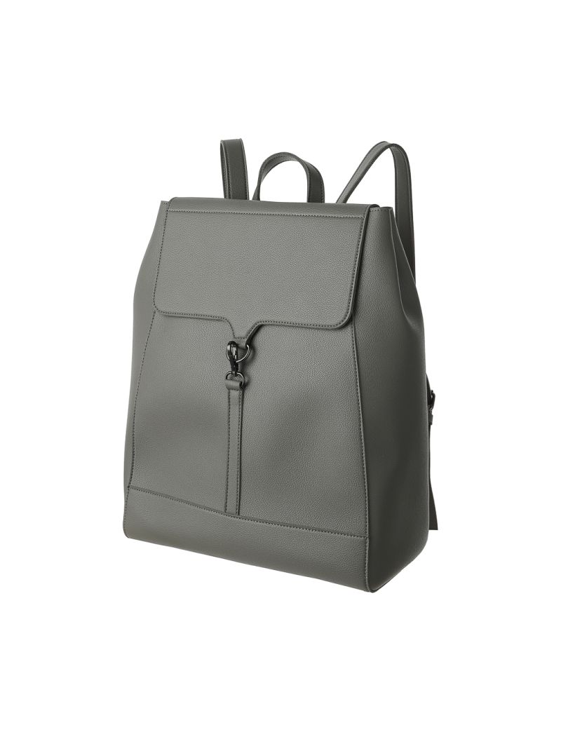 Backpack with Snap Hook(Gray)