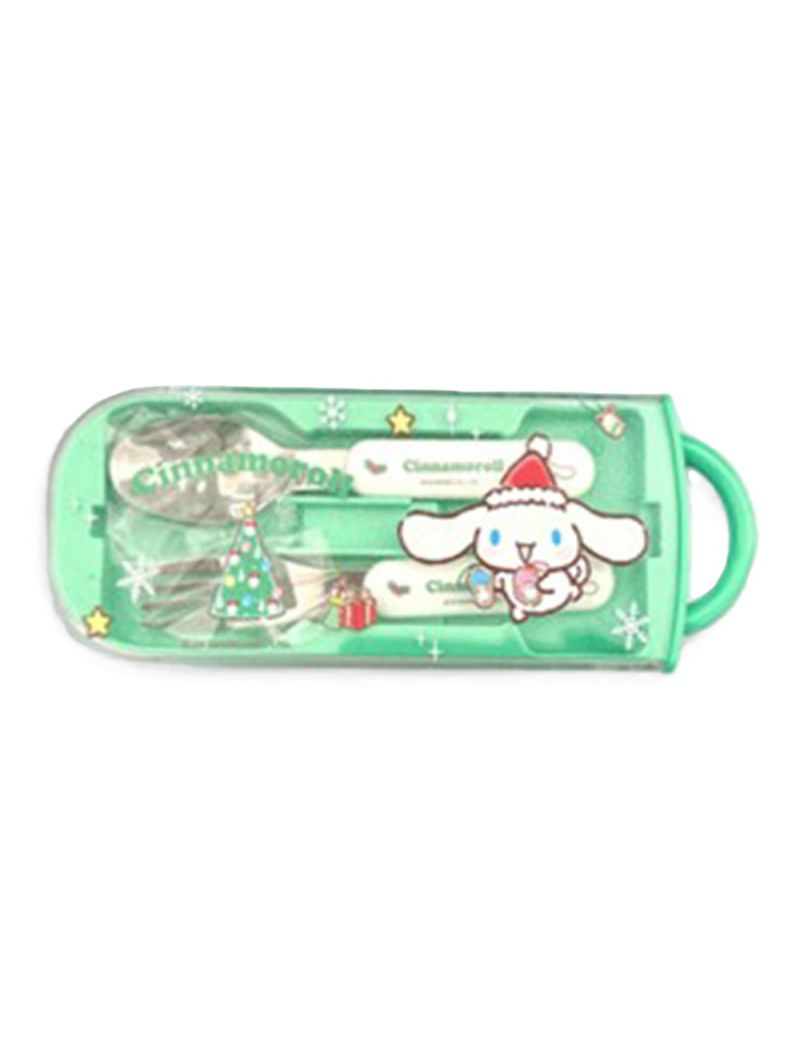 Sanrio Cinnamoroll Christmas Flatware Spoon & Fork Set