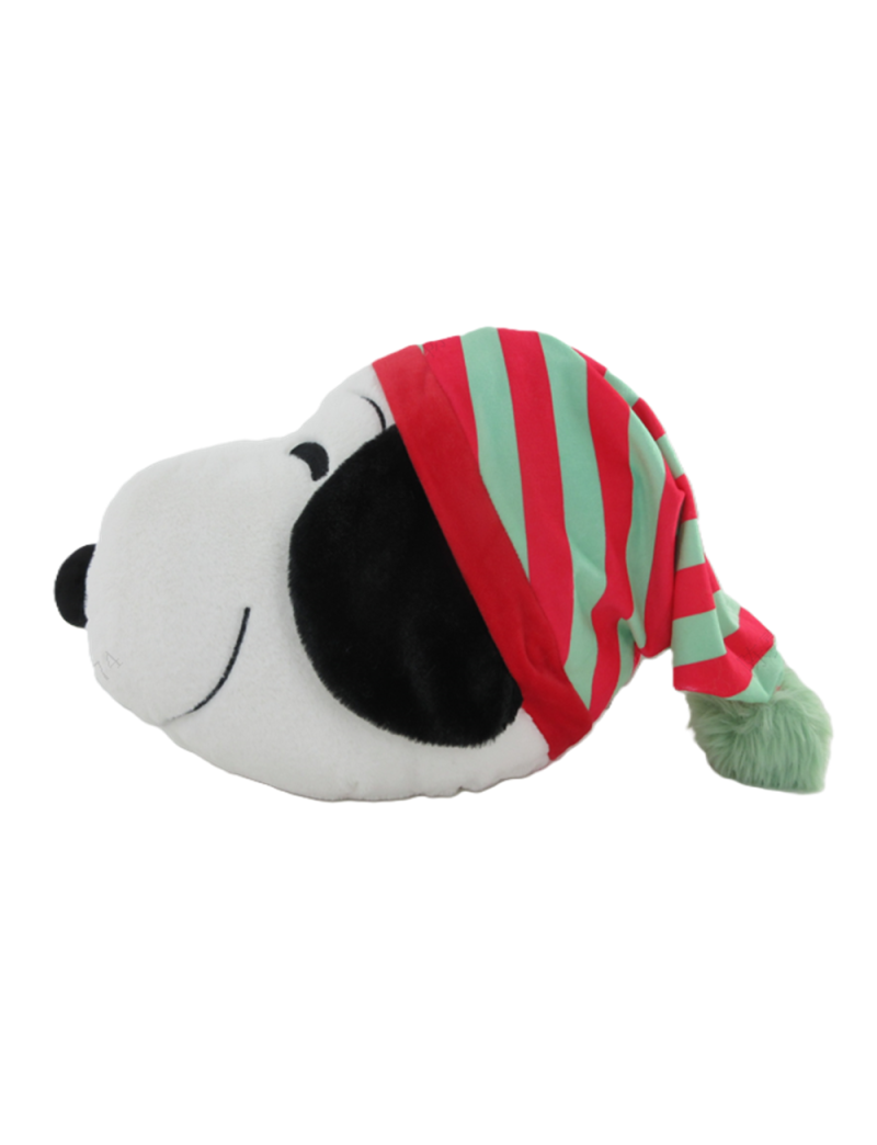 Snoopy Christmas 16 Inch Head Pillow