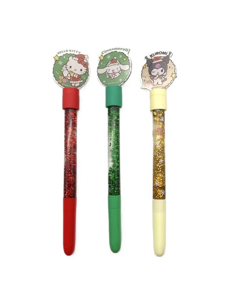 Sanrio Characters Christmas Big Ballpoint Pen (Assorted Characters)