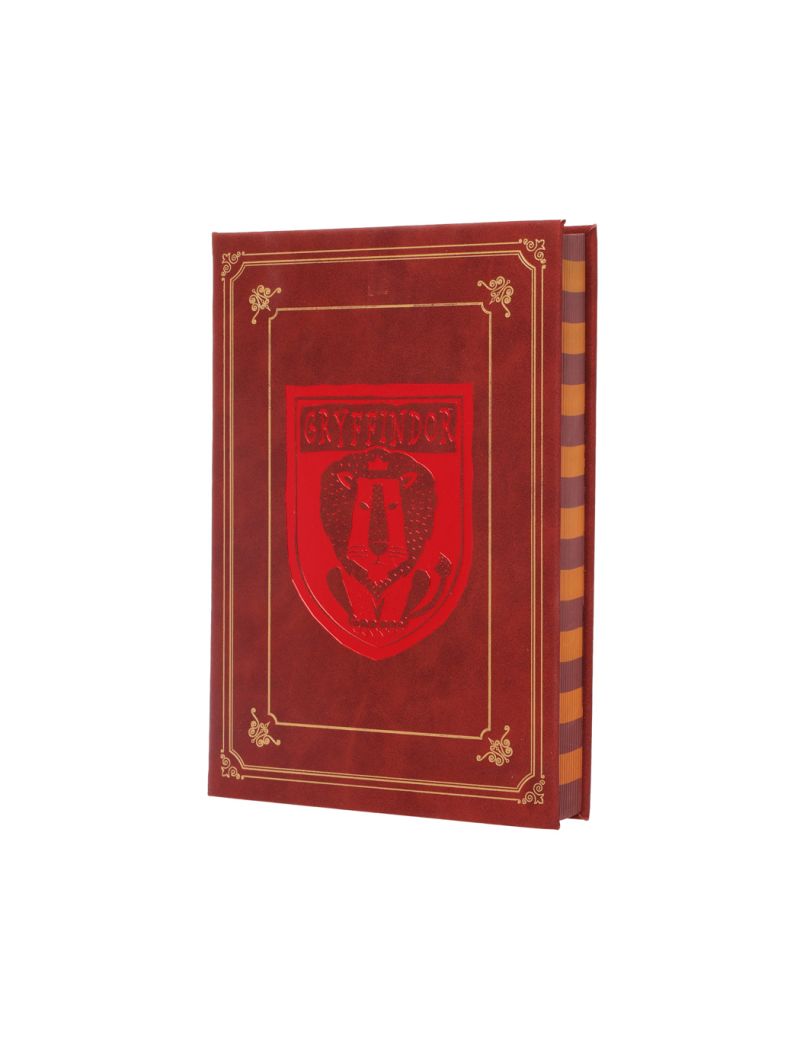 Harry Potter Gryffindor PU Hardcover Book With Striped Edges (208 Sheets)