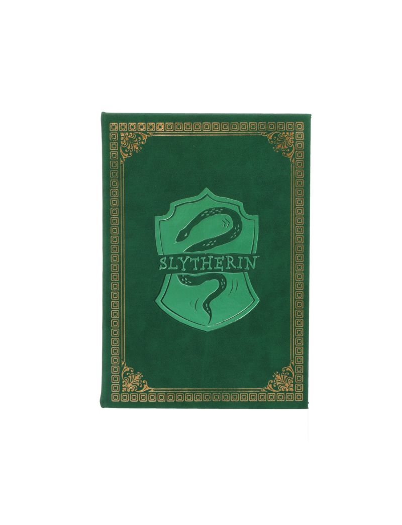 Harry Potter Slytherin PU Hardcover Book With Striped Edges (208 Sheets)