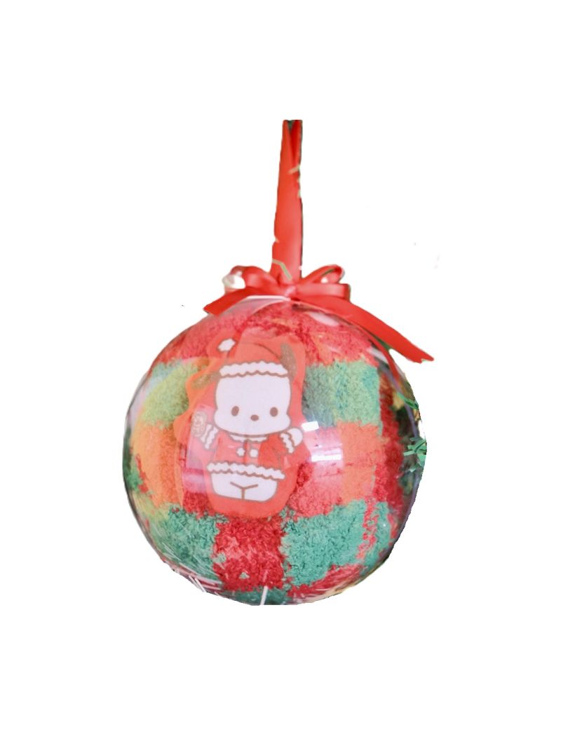 Sanrio Pochacco Christmas Socks In Tree Deoration Ball