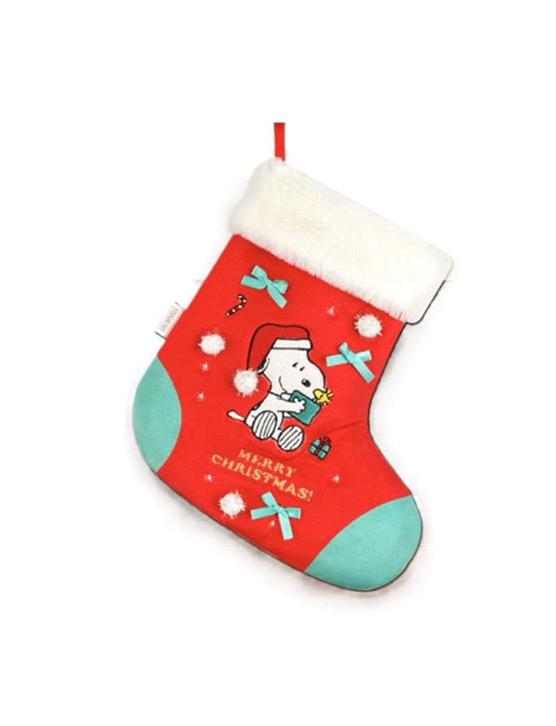 Snoopy Christmas Stocking Decoration 