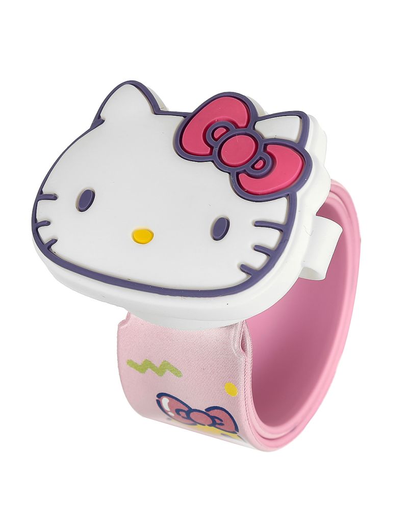 Sanrio Hello Kitty Kids Flip Top Slap Band Watch