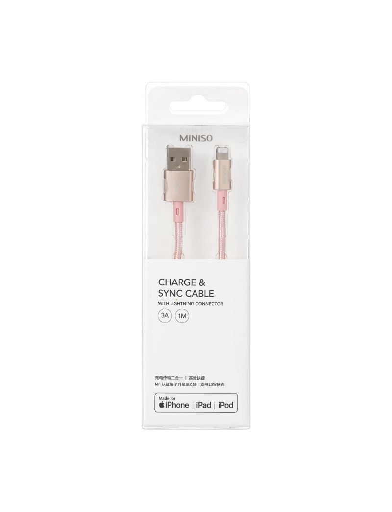 Fast Charge Cable - Rose Gold