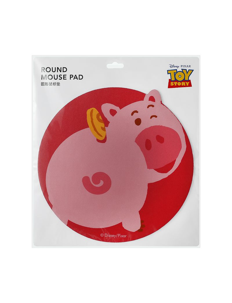 Toy Story - Round Hamm Mouse Pad
