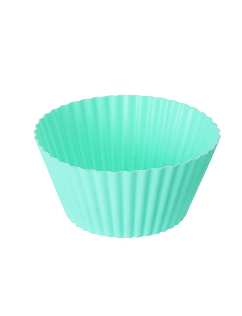 Cupcake Baking Cups (Round, Green)