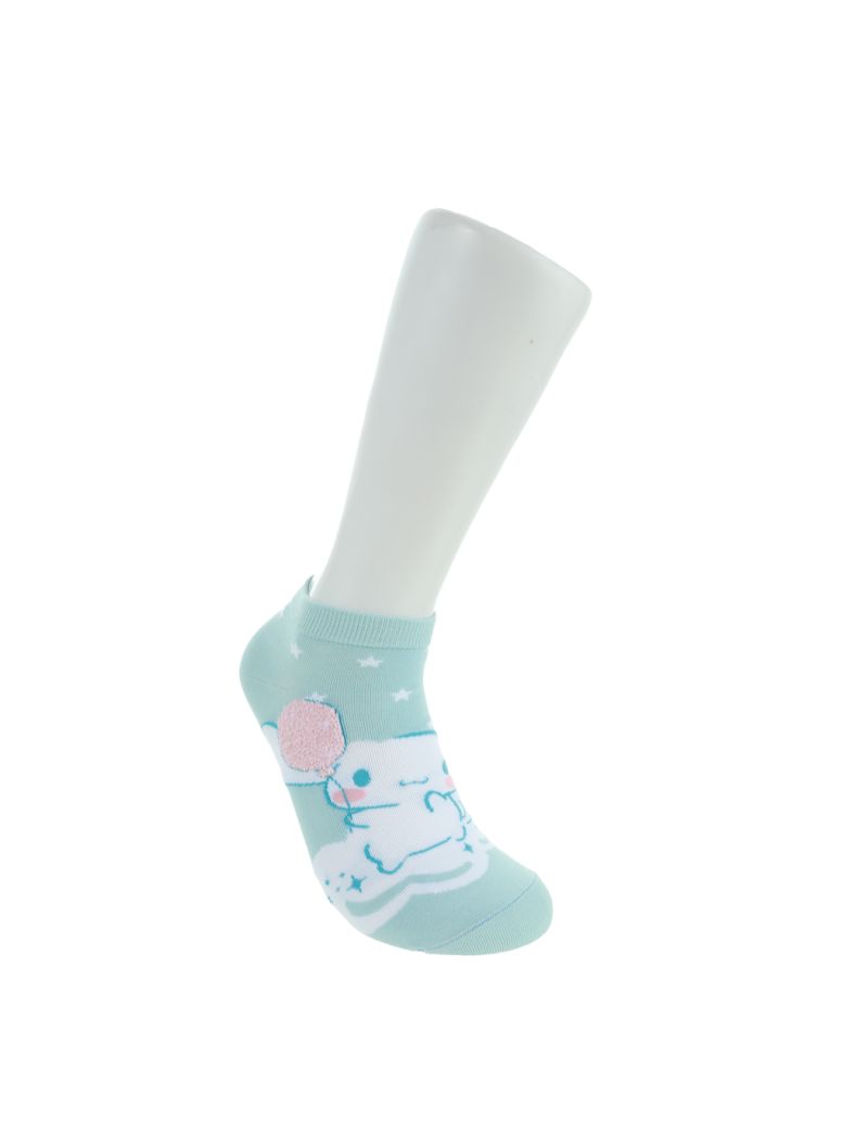 Sanrio Cinnamoroll 2 Pairs Women's Ankle Socks UK Size 4.5-6.5 (EU 36-39)