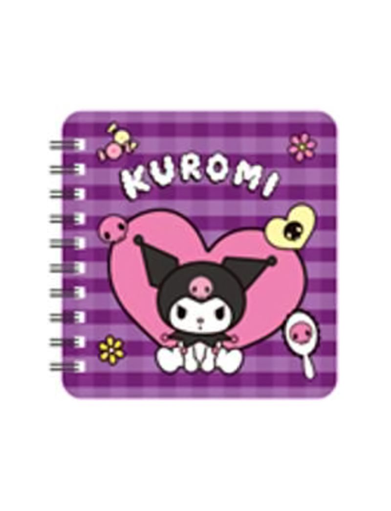 Kuromi Wire-bound Book 80 Pages