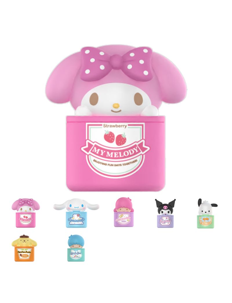 Sanrio characters Series Canister Blind Box Figure Model