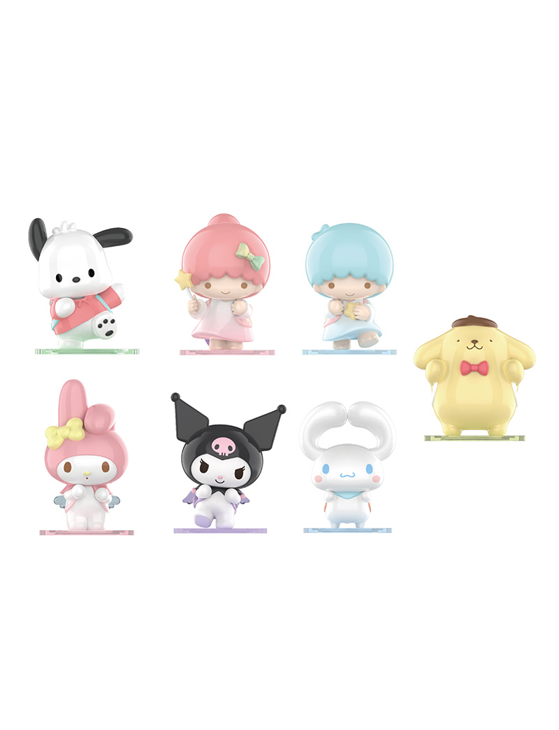 Sanrio Characters Back-to-Back Company Series Blind Box Figure Model