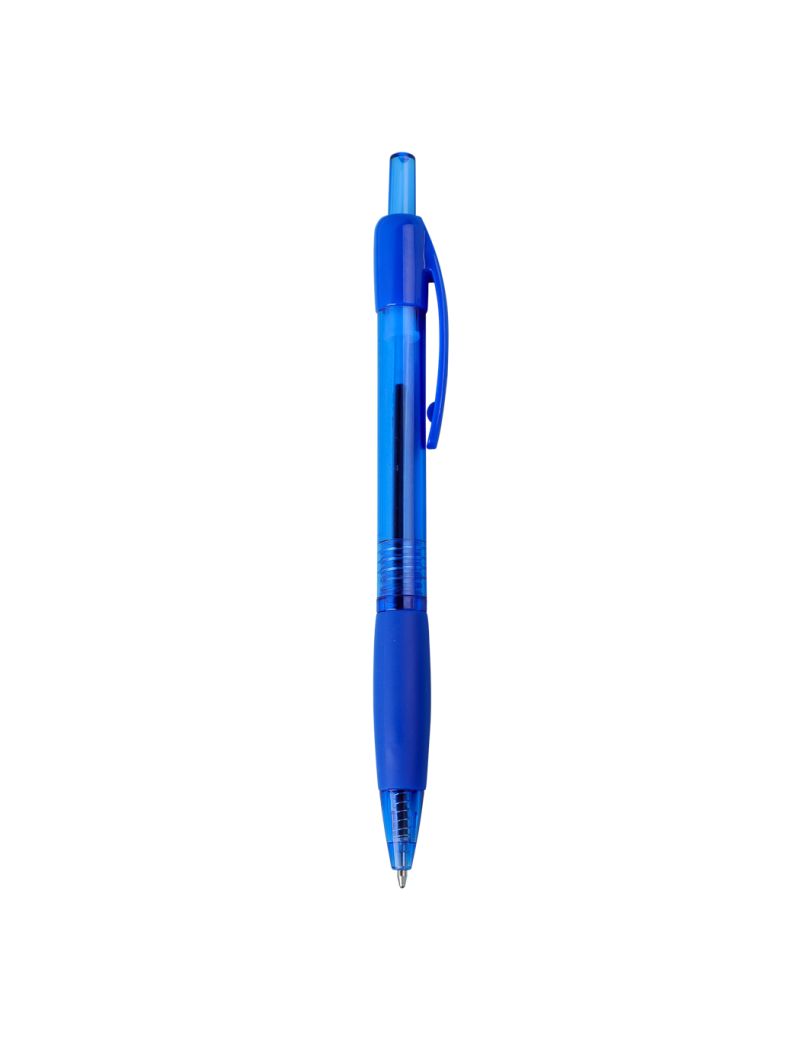 Retractable Gel Pen (10 Pack, Blue)