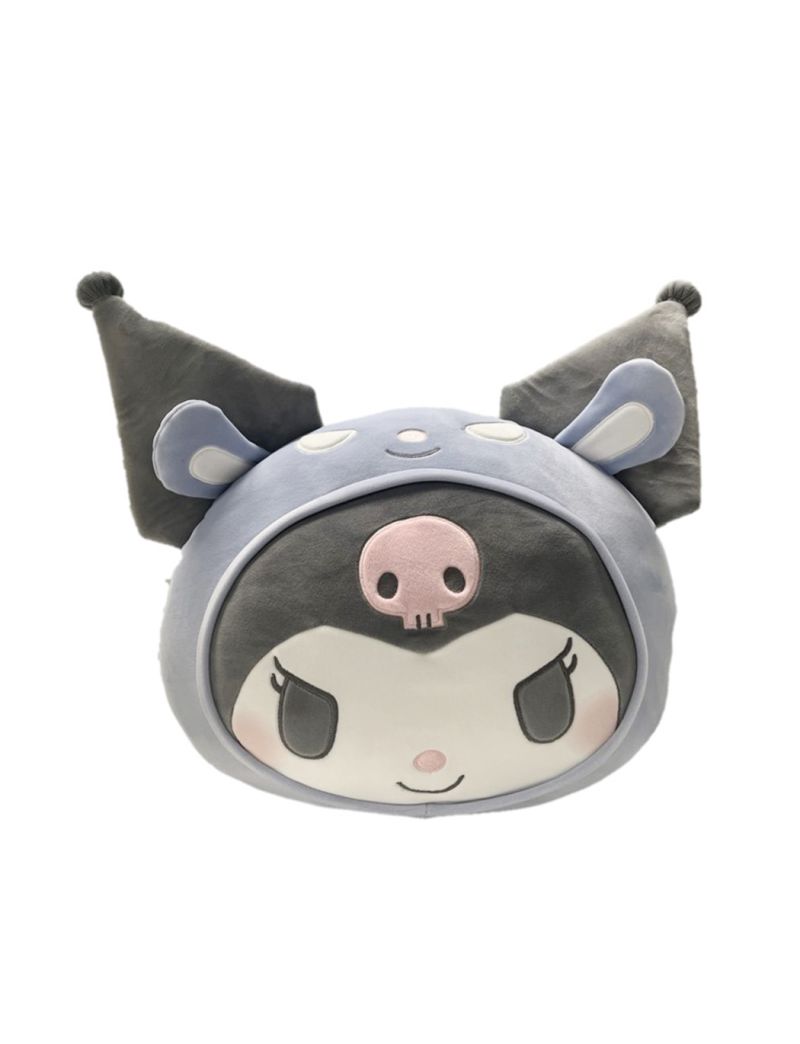 Sanrio Kuromi Head-Shape Pillow 