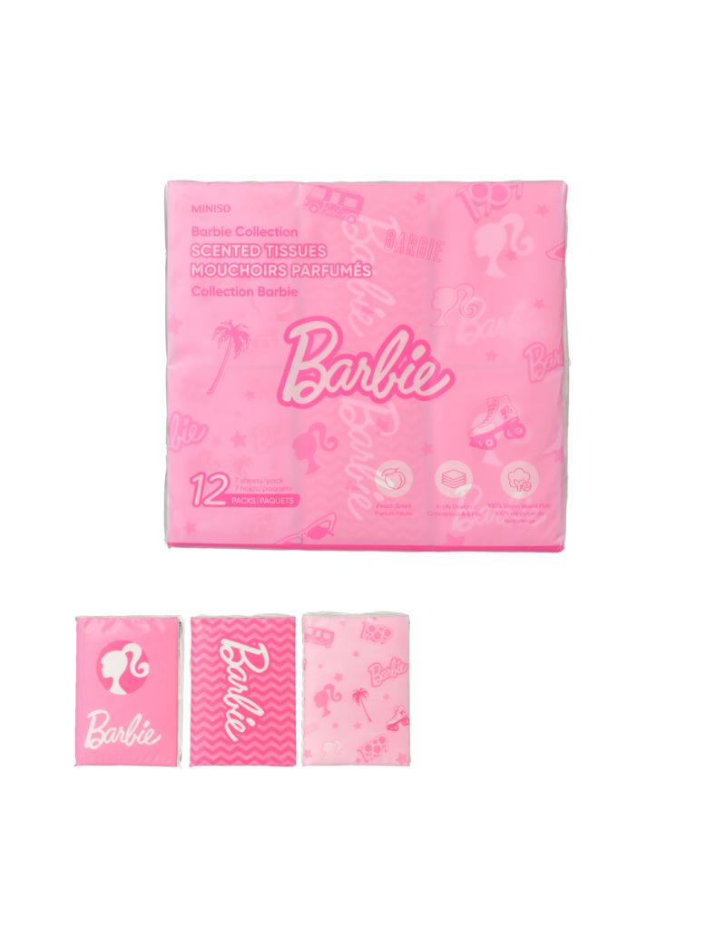 Barbie Collection Scented Tissues (12 Packs)