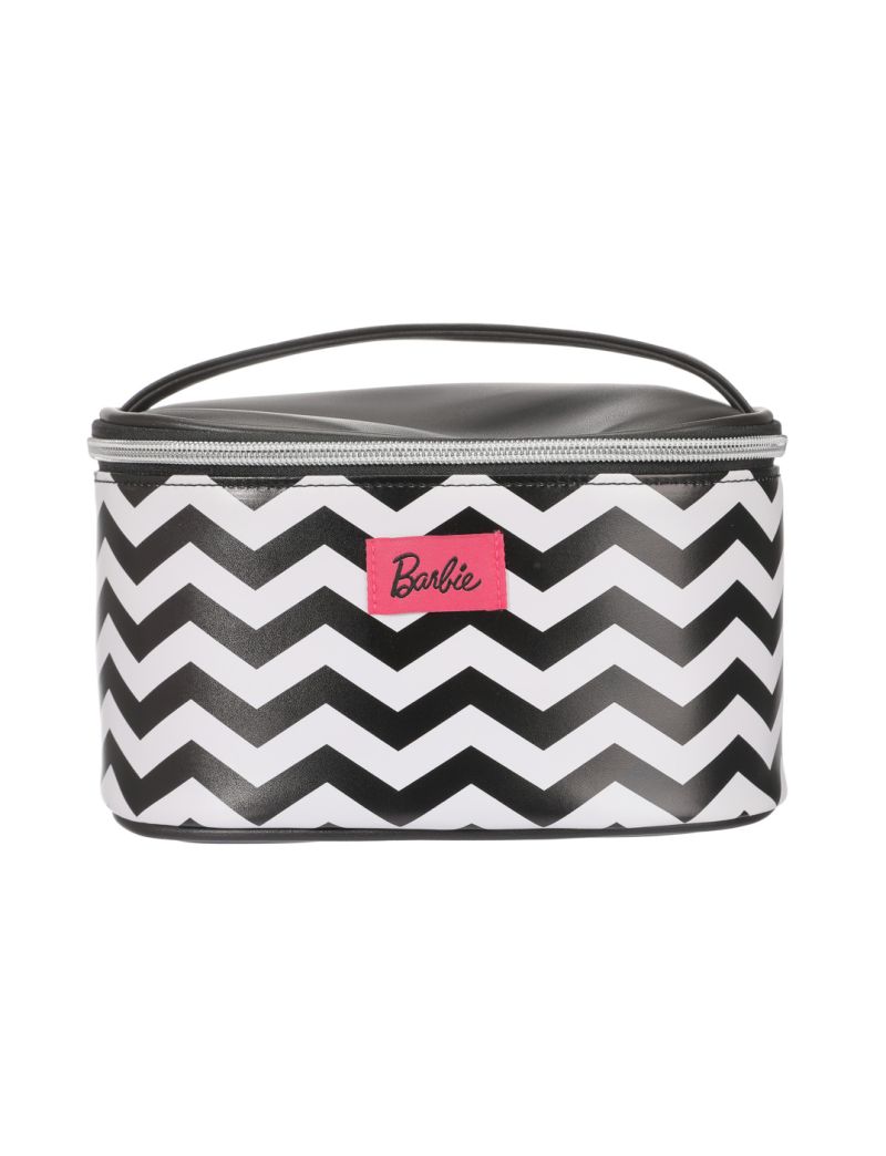 Barbie Collection Barrel Cosmetic Bag (Black)