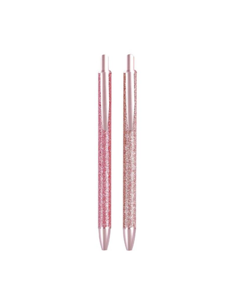 MINISO Rose Gold Sparkling Ballpoint Pen (Assorted Colour)