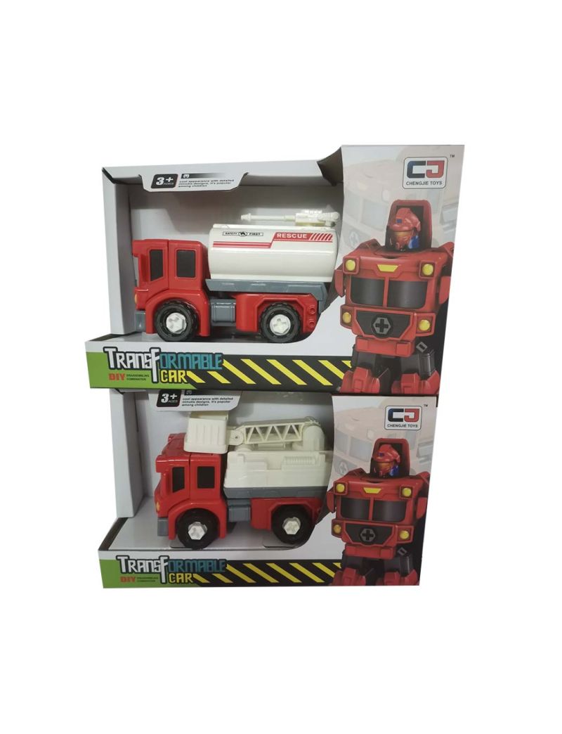 MINISO Transformable Car Fire Engine