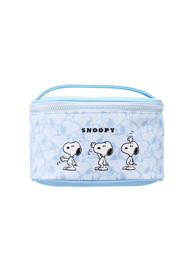 Snoopy Collection Light Blue Makeup Case