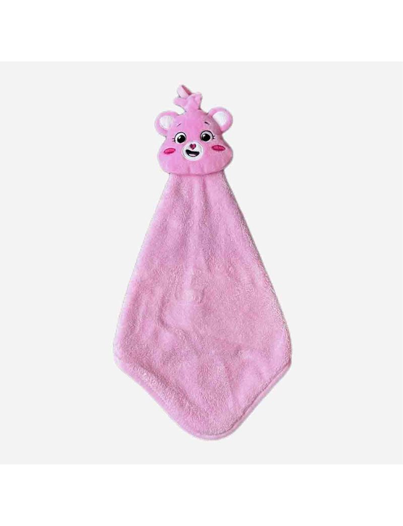 Care Bears Collection Pink Plush Head Hand Towel