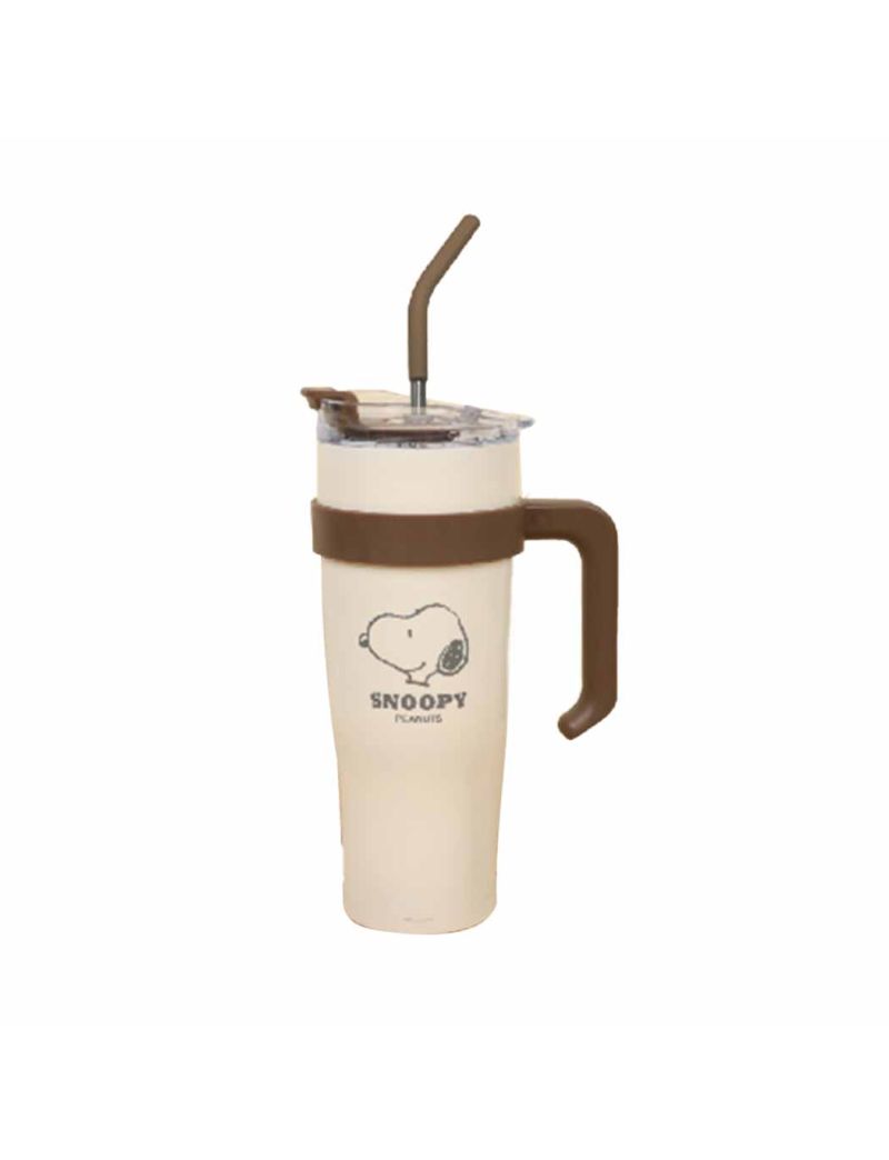 Snoopy Collection Steel Tumbler with Straw (1600mL)