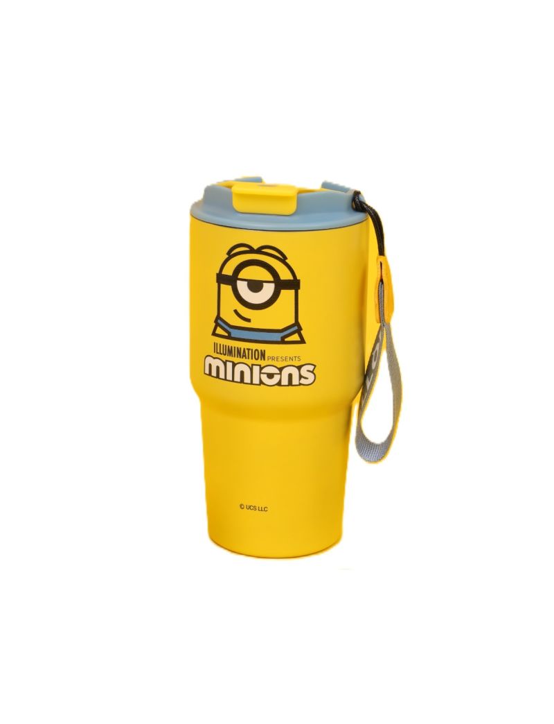 Minions Collection Stainless Steel Tumbler with Strap 500ml