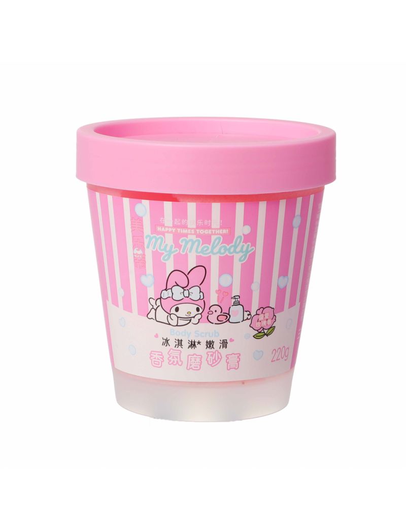 Sanrio Scented Glittering Body Scrub Summer Rose