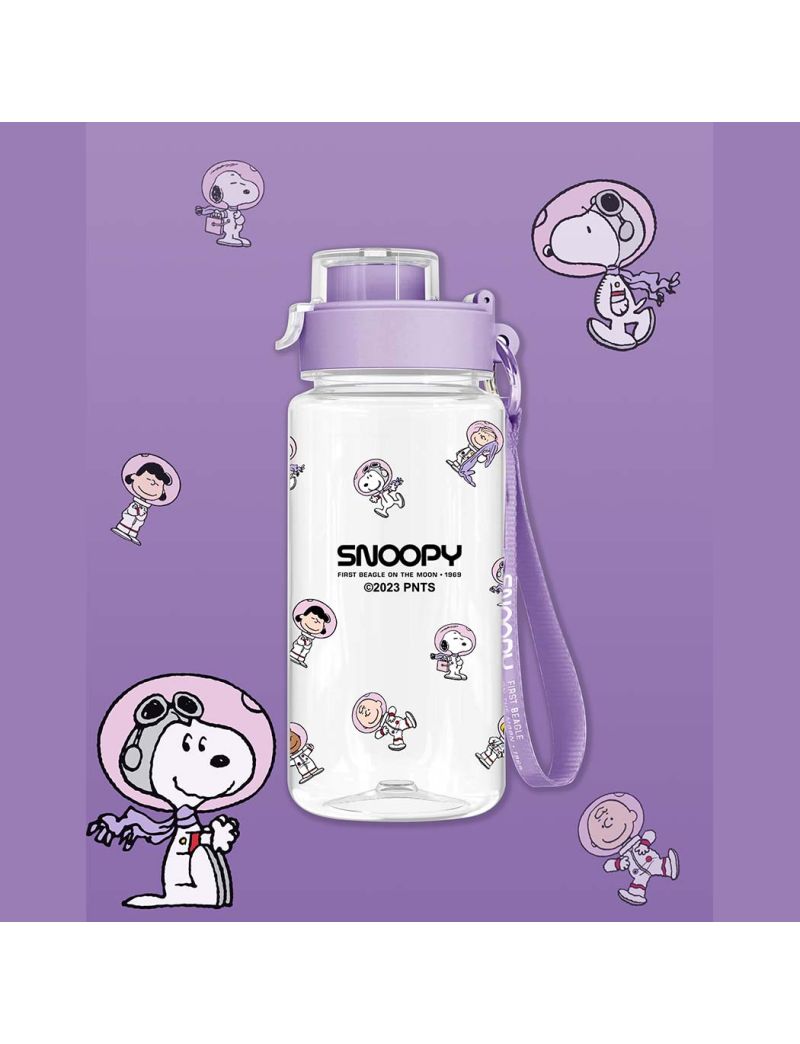Snoopy the Little Space Explorer Collection Plastic Bottle with Strap (640mL)