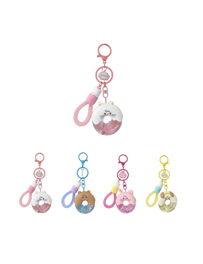 Mikko Collection Donut Keychain (Assorted character)