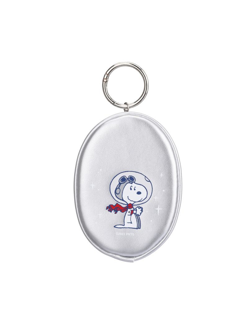 Snoopy the Little Space Explorer Collection Coin Purse(Silvery)