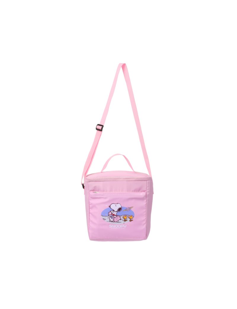 Snoopy the Little Space Explorer Collection Lunch Bag(Pink)