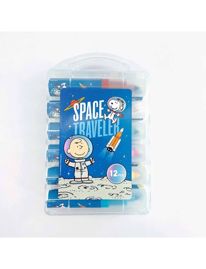 Snoopy the Little Space Explorer Collection Washable Coloring Marker Set (12 pcs) PDQ