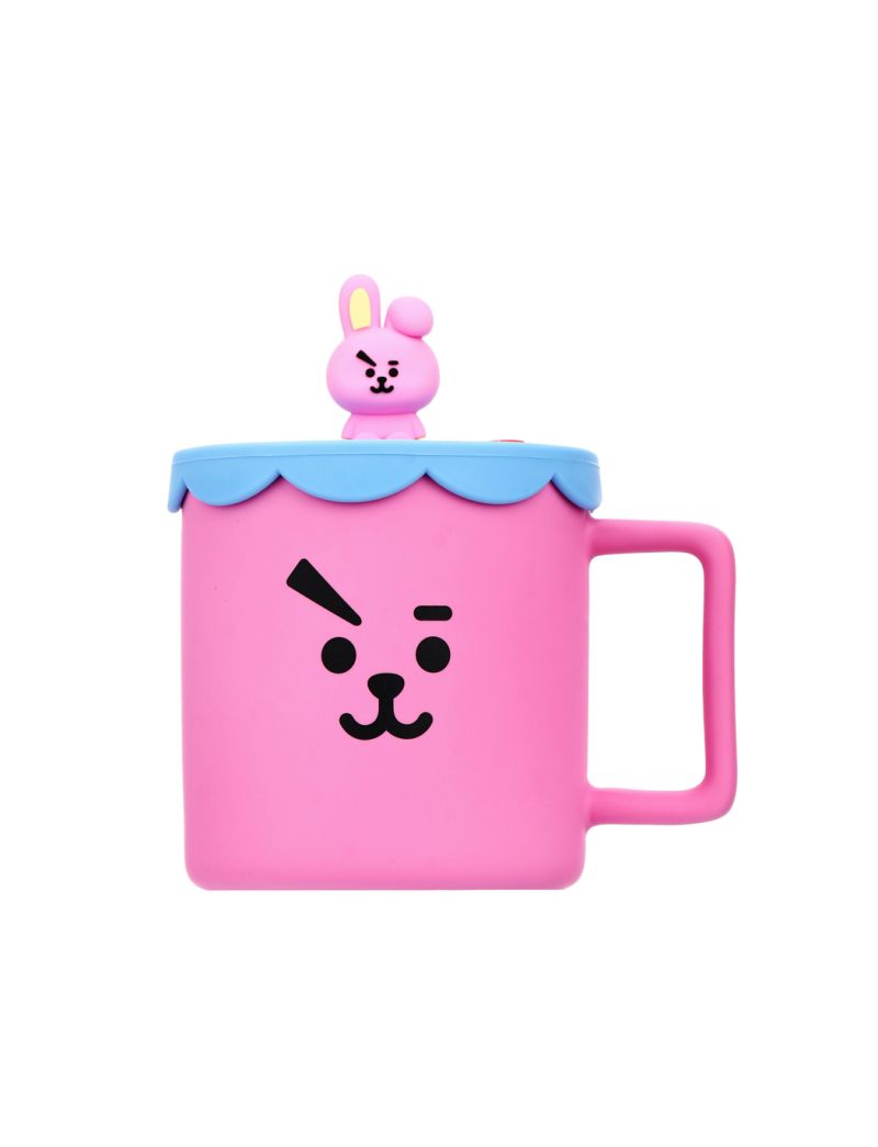 BT21 Collection Ceramic Cup with Silicone Lid (425mL)(COOKY)